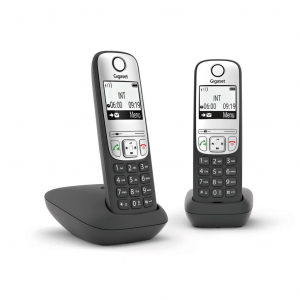 Gigaset A690 DUO DECT telefon fekete